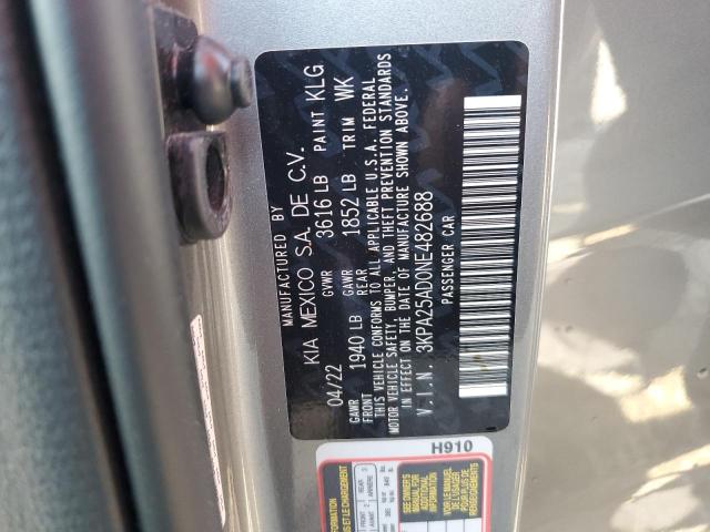 2022 KIA RIO S - 3KPA25AD0NE482688