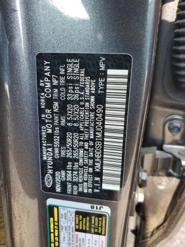 2021 GENESIS GV80 BASE KMUHBDSB1MU040490