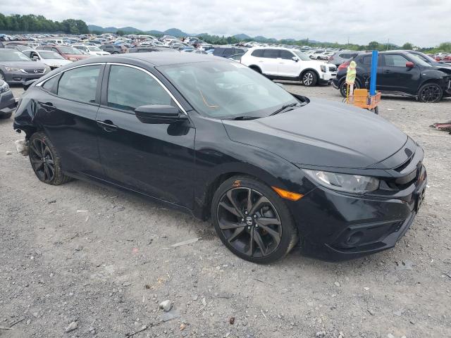 Vin: 19xfc2f84me002745, lot: 55656635, honda civic sport 20214