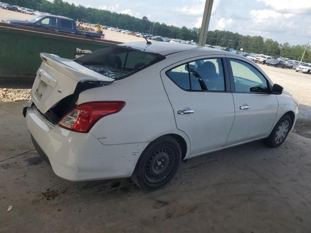 NISSAN VERSA S 2019 white  gas 3N1CN7AP2KL832080 photo #4