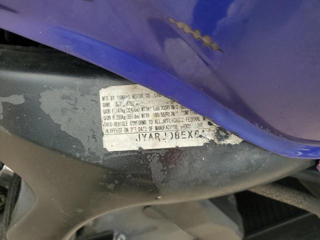 2006 YAMAHA FZ6 S JYARJ08EX6A005855