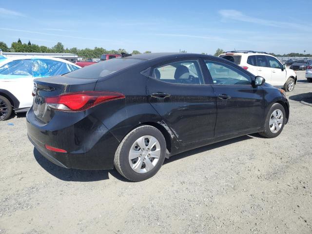 HYUNDAI ELANTRA SE 2016 black  gas 5NPDH4AE6GH754108 photo #4