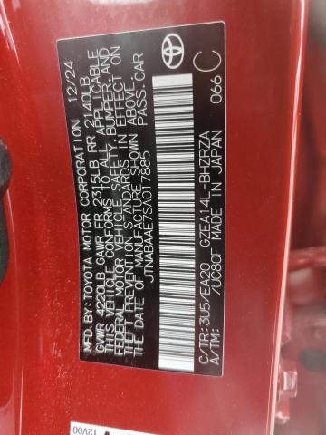 2025 TOYOTA GR COROLLA JTNABAAE7SA017885