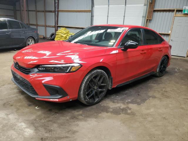 Vin: 2hgfe2f55nh101727, lot: 56005285, honda civic sport 2022 img_1