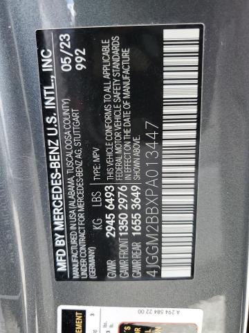 2023 MERCEDES-BENZ EQE SUV 35 4JGGM2BBXPA013447