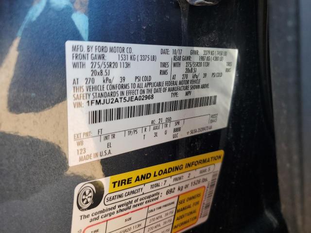 2018 FORD EXPEDITION - 1FMJU2AT5JEA02968