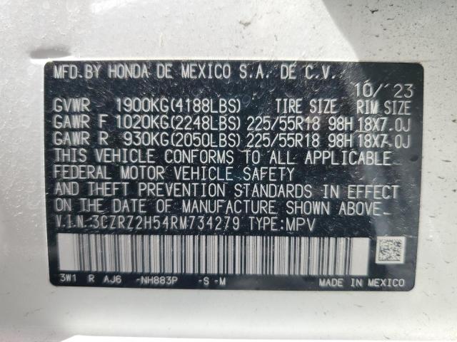 2024 HONDA HR-V SPORT - 3CZRZ2H54RM734279