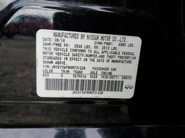 2017 INFINITI Q50 PREMIU - JN1EV7AP8HM731228