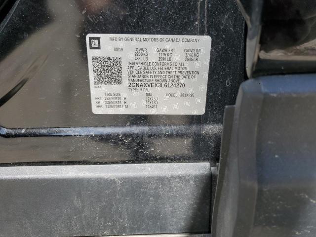 2020 CHEVROLET EQUINOX LT - 2GNAXVEX3L6124270