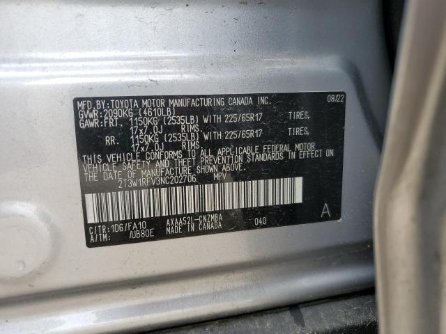 2022 TOYOTA RAV4 XLE - 2T3W1RFV3NC202706