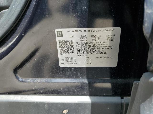 2020 CHEVROLET EQUINOX LT - 2GNAXKEV7L6172836