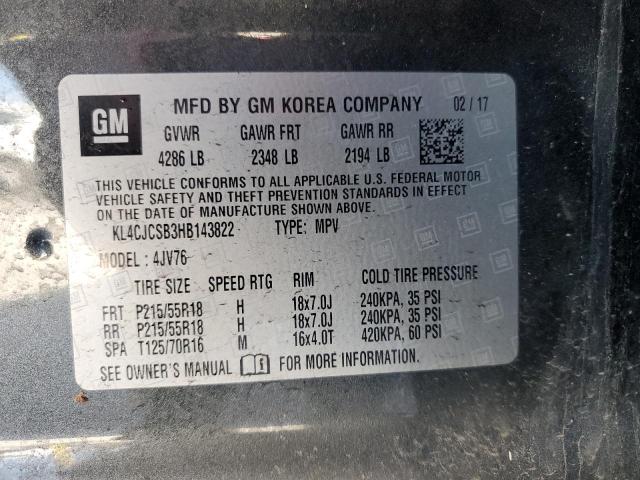 2017 BUICK ENCORE ESS KL4CJCSB3HB143822
