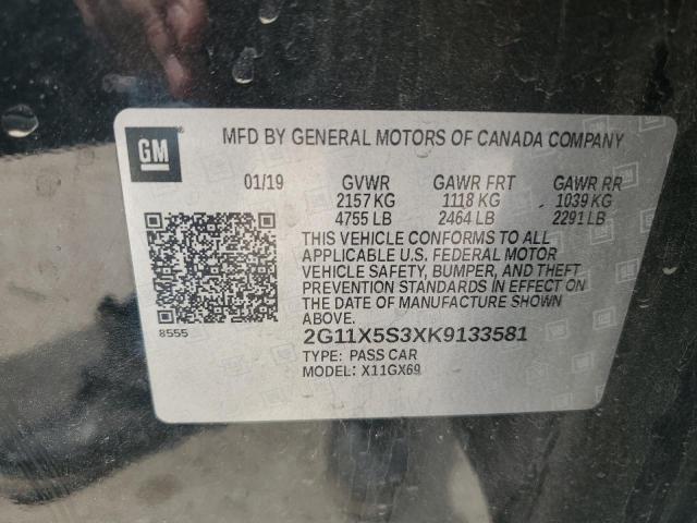 2019 CHEVROLET IMPALA LS 2G11X5S3XK9133581