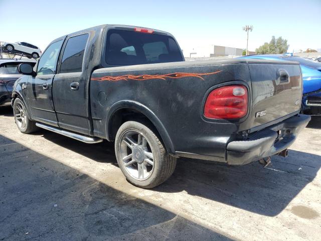 FORD F150 SUPER 2002 black crew pic gas 1FTRW07312KE17107 photo #3
