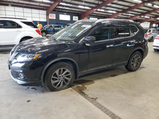 NISSAN ROGUE S 2016 black 4dr spor gas 5N1AT2MV0GC857128 photo #1