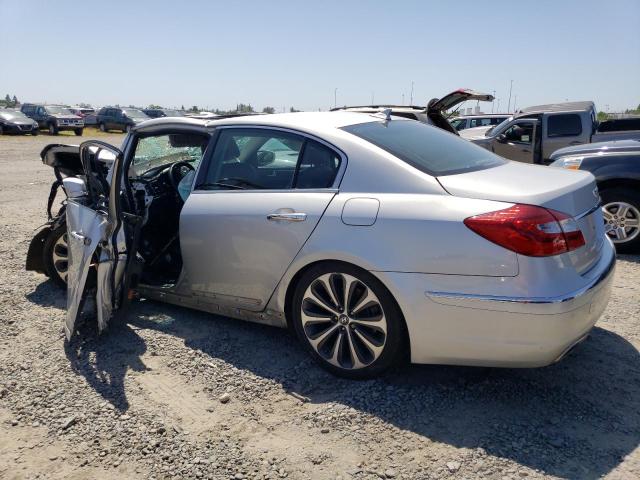 HYUNDAI GENESIS 5. 2012 silver  gas KMHGC4DHXCU202303 photo #3