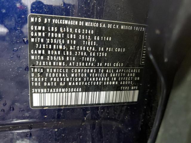 2024 VOLKSWAGEN TIGUAN SE - 3VVNB7AX8RM038446