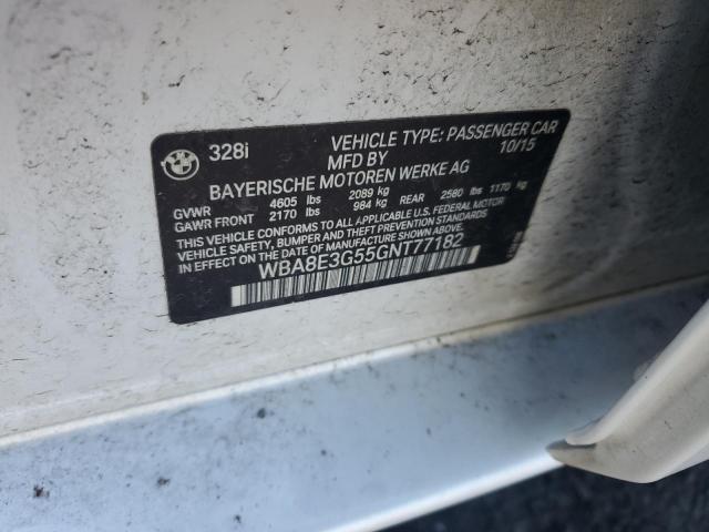 2016 BMW 328 XI SUL WBA8E3G55GNT77182