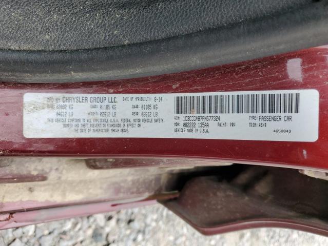 2015 CHRYSLER 200 LIMITE - 1C3CCCAB7FN577324