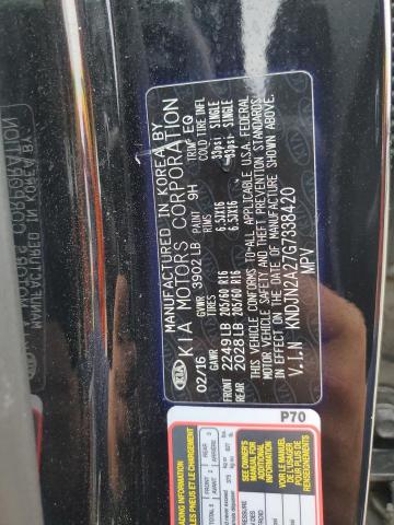 2016 KIA SOUL - KNDJN2A27G7338420