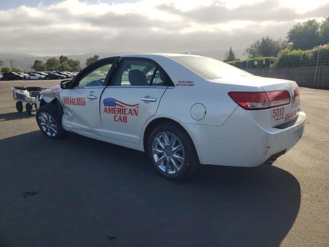 LINCOLN MKZ 2010 white sedan 4d gas 3LNHL2GC4AR634950 photo #3