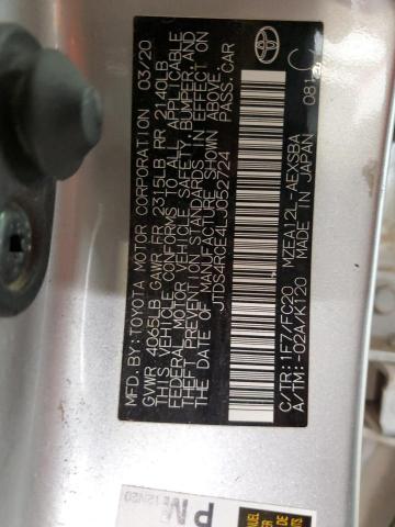 2020 TOYOTA COROLLA SE - JTDS4RCE4LJ052724