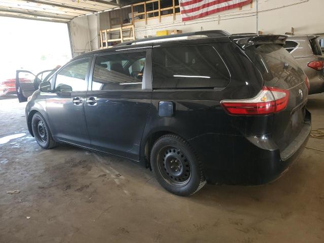 TOYOTA SIENNA XLE 2016 black  gas 5TDYK3DC0GS698202 photo #3