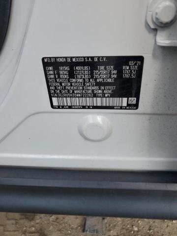 2021 HONDA HR-V LX 3CZRU5H35MM722262