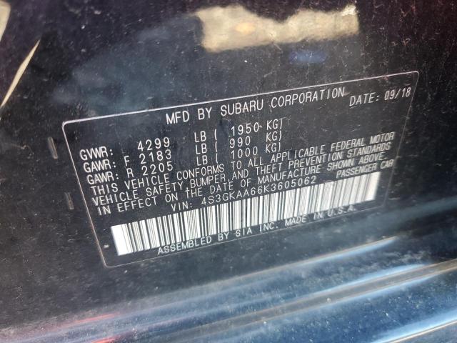 2019 SUBARU IMPREZA 4S3GKAA66K3605062