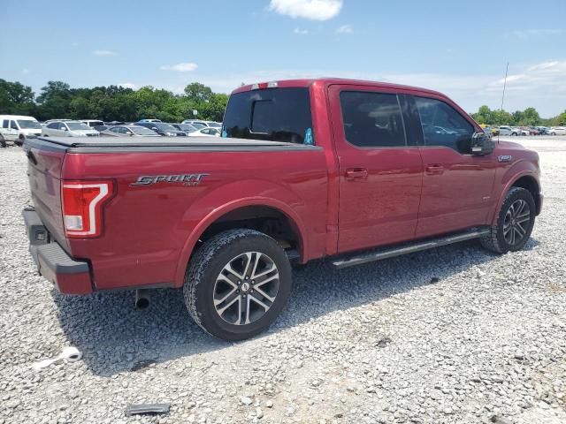 Vin: 1ftew1eg3gfc58231, lot: 57956055, ford f-150 supercrew 20163