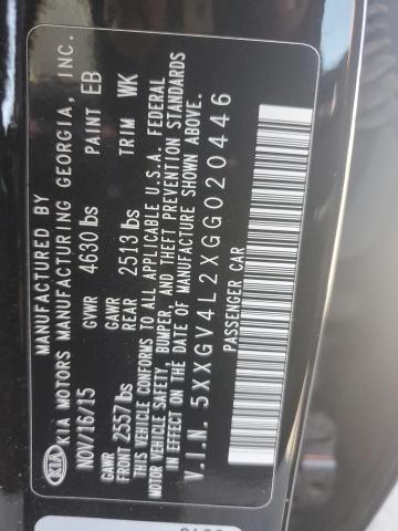 2016 KIA OPTIMA SXL 5XXGV4L2XGG020446