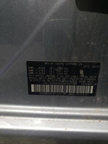 2021 SUBARU IMPREZA PR 4S3GKAD6XM3605595