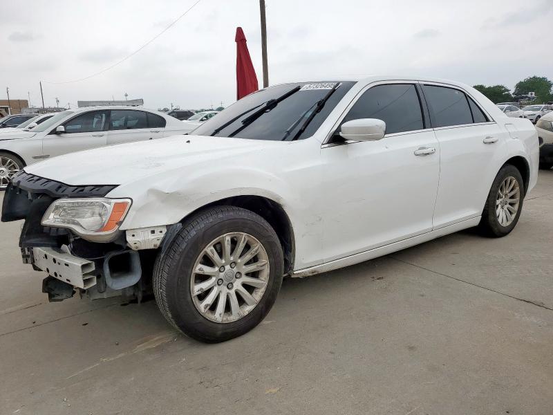 CHRYSLER 300 2013 white sedan 4d flexible fuel 2C3CCAAG9DH699351 photo #1