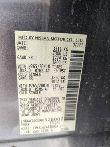 2021 NISSAN TITAN S - 1N6AA1EC0MN528007