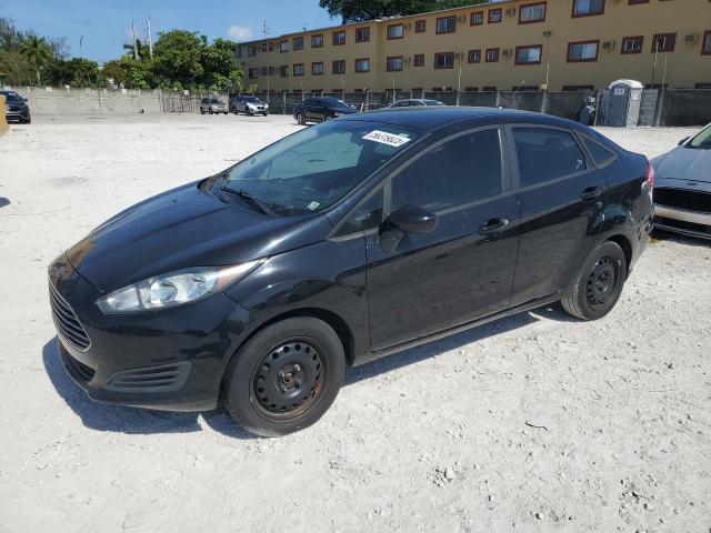 FORD FIESTA S 2016 black sedan 4d gas 3FADP4AJ0GM138016 photo #1