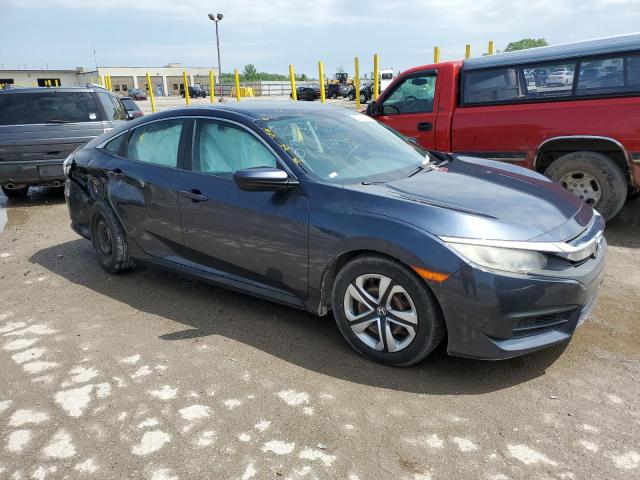 Vin: 19xfc2f50he010370, lot: 56904975, honda civic lx 20174