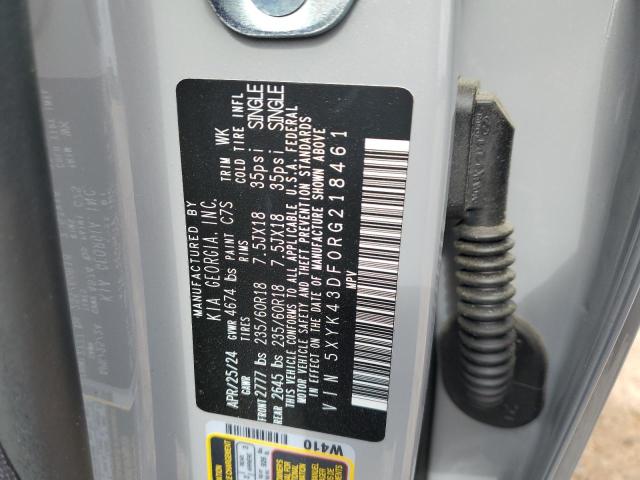 2024 KIA SPORTAGE S - 5XYK43DF0RG218461