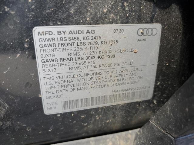 2020 AUDI Q5 PREMIUM - WA1ANAFY5L2091374