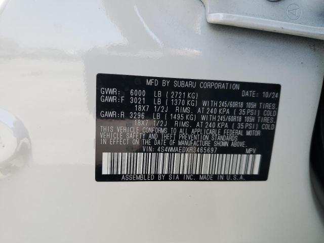2024 SUBARU ASCENT PRE 4S4WMAEDXR3465697