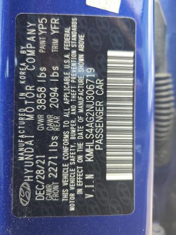 2022 HYUNDAI ELANTRA SE - KMHLS4AG2NU306719