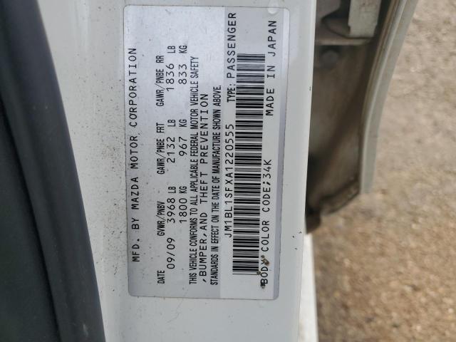 2010 MAZDA 3 I - JM1BL1SFXA1220555