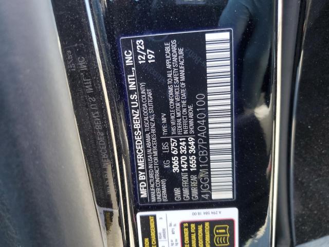 2023 MERCEDES-BENZ EQE SUV 35 4JGGM1CB7PA040100