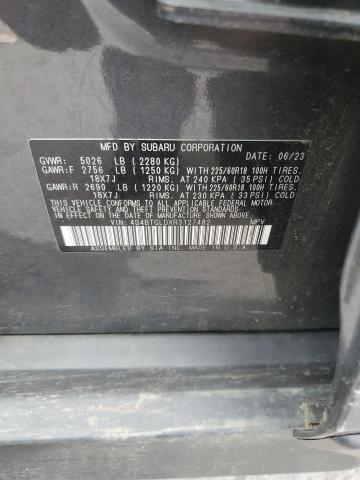 2024 SUBARU OUTBACK ON 4S4BTGLDXR3127482