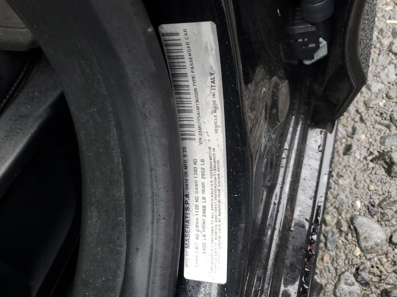 Lot #3212295700 2021 MASERATI GHIBLI S