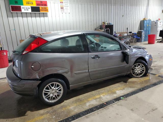 FORD FOCUS ZX3 2007 gray  gas 1FAFP31N67W259641 photo #4