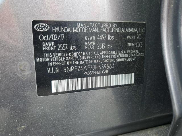 2018 HYUNDAI SONATA SE - 5NPE24AF7JH659563