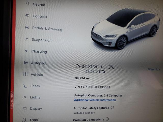 2018 TESLA MODEL X - 5YJXCBE23JF133589