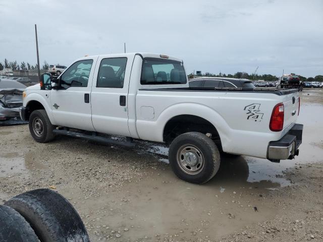 FORD F350 SUPER 2013 white crew pic diesel 1FT8W3BT4DEB75810 photo #3