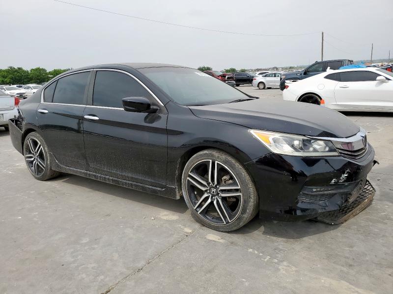 Vin: 1hgcr2f56ha275901, lot: 56702005, honda accord sport 20174