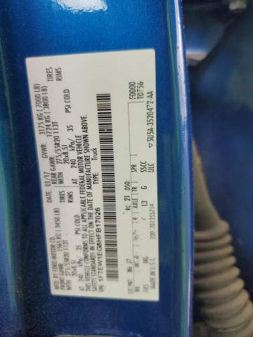 2017 FORD F150 SUPER - 1FTEW1EG8HFB17026